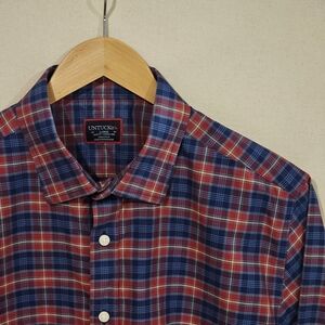 UNTUCKit Slim Fit Wrinkle Free Button Down L